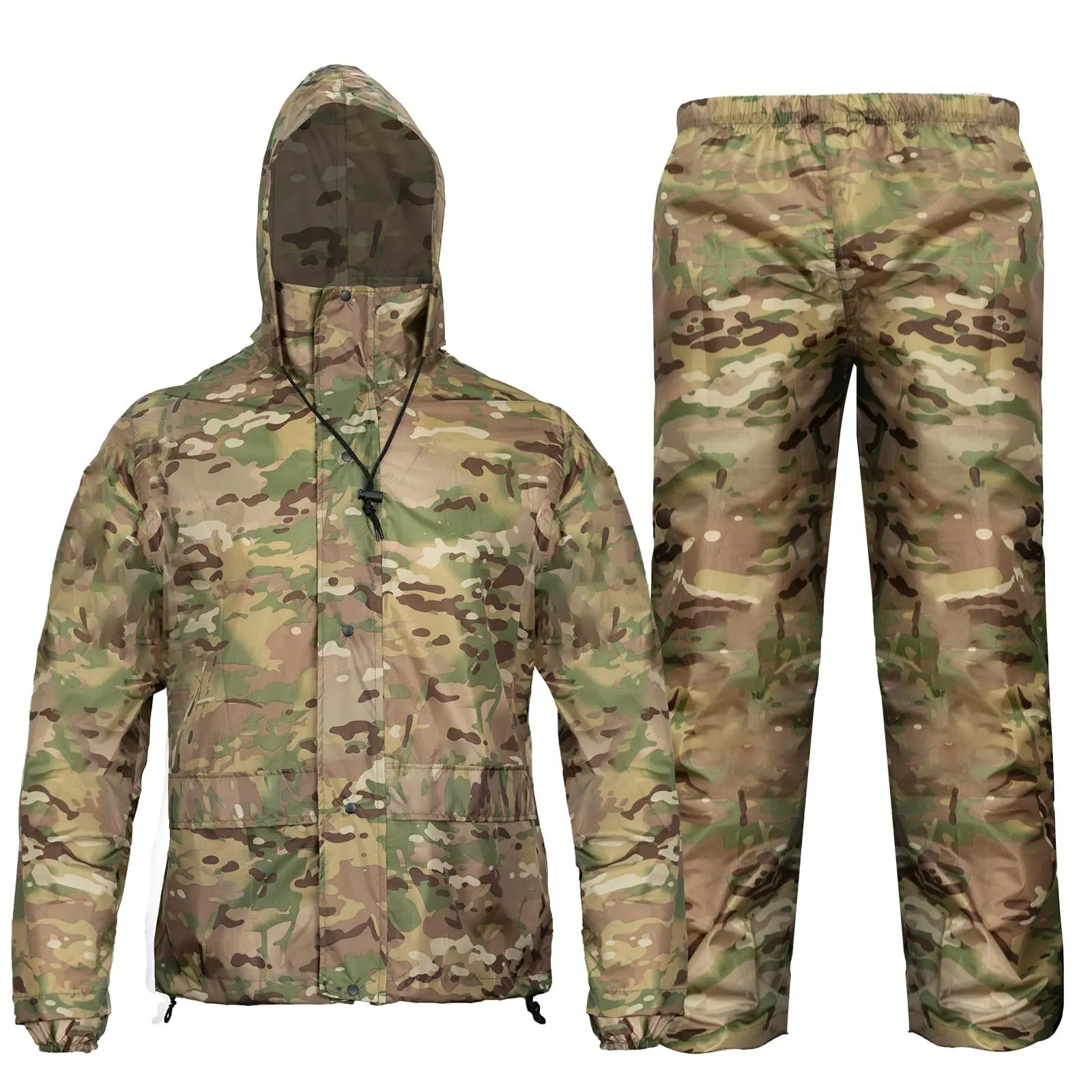 

Camo Rain Suit Rain Gear For Men Waterproof