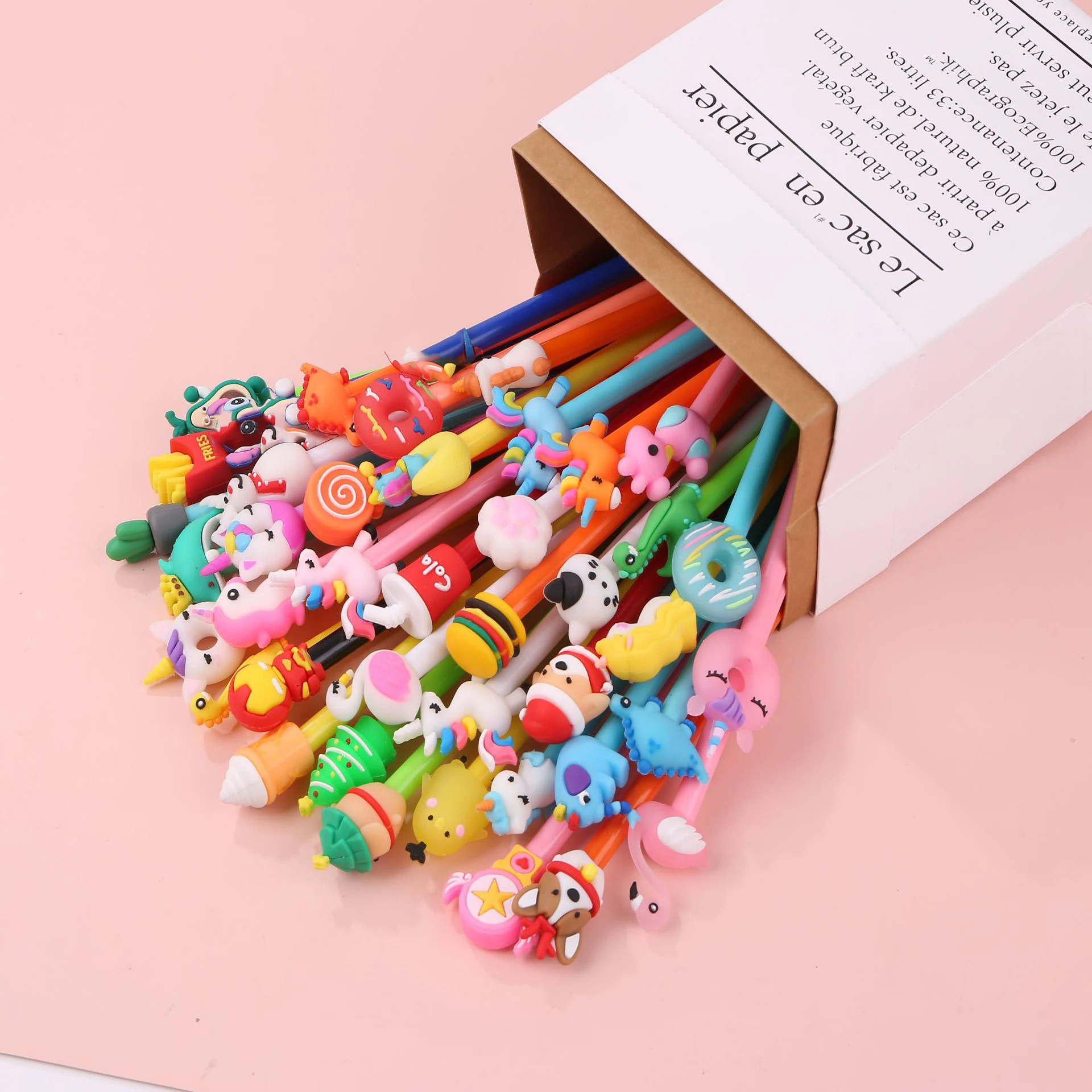 10/20PCS Cartoon Gel Pen Kids Birthday Party Favor Gifts Child Giveaways School Prizes Student Office Festival Gifts Bag Fillers