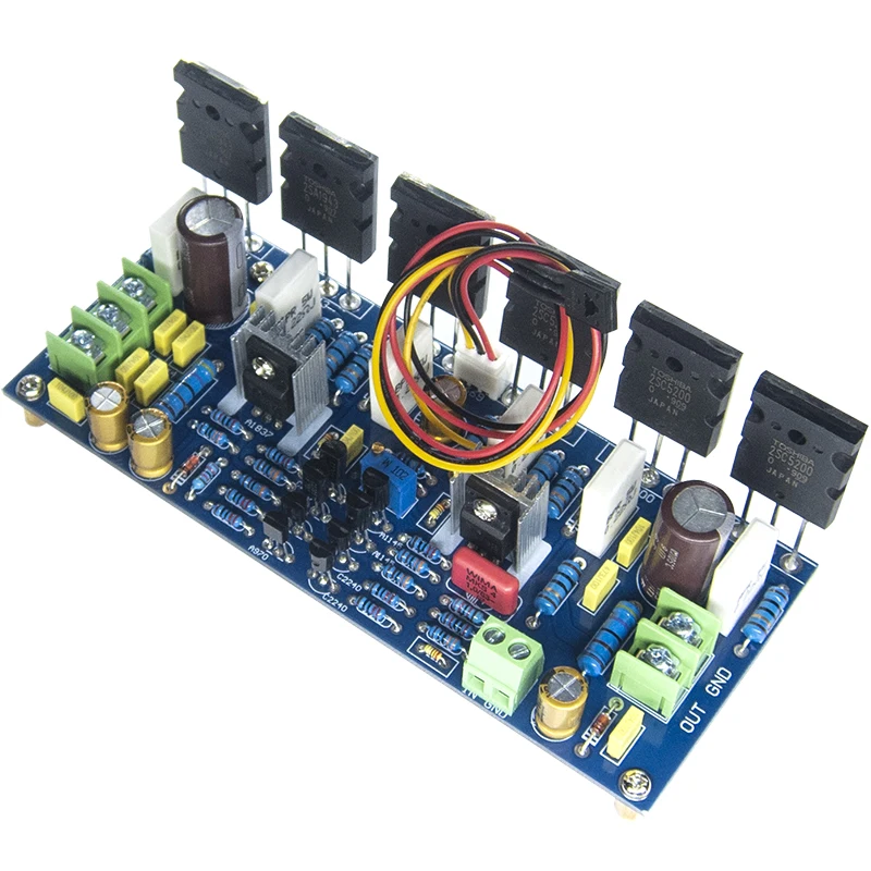 Nvarcher Toshiba pair of tubes 1943 5200 three parallel amplifier board Mono 300W finished Board