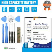 DaDaXiong High Quality Battery For Elephone P2000 C P3000 S P5000 P7000 P8000 P9000 Lite Replace Mobile Phone Batteries Free kit