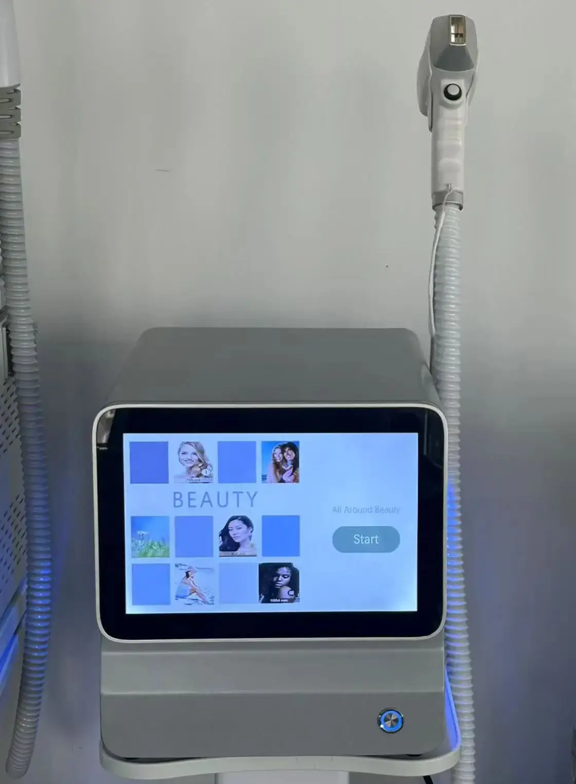 2025 جديد 808nm الكسندريت جهاز 3 موجات دائم CE المهنية ديود الجليد التيتانيوم آلة إزالة شعر الجسم بالليزر #2