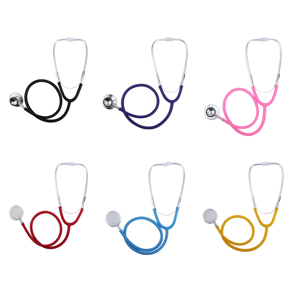 Double sided Medical Cardiology Doctor Stethoscope Professional Medical Heart Stethoscope Nurse Student Medical Equipment Device