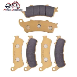 Motorcycle Front Rear Brake Pads For Honda VFR800 06-09 NT 700 06-13 XL 1000 XL1000 Varadero ABS 04-11 ST 1300 ST1300 08-13 VFR