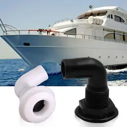 90-degree Marine Drainage Outlet Portable Right Angle Yacht Bilge Drainage Outlet Marine Yacht Sewage Drainage Outlet for Marine