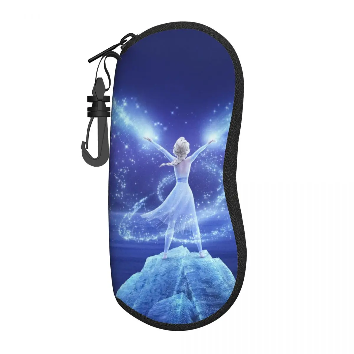 Disney Frozen Soft Shell Ultra-Light Eyewear Case - Scratch-Resistant and Space-Saving Glasses Bag for Outdoor Adventures