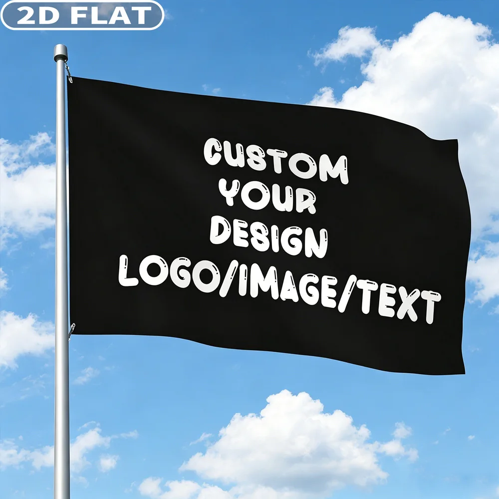 Customized Party Banner, Custom Flags Single-sided, Suitable for Outdoor Yards, Festivals, Party Decorations, Without Flagpole