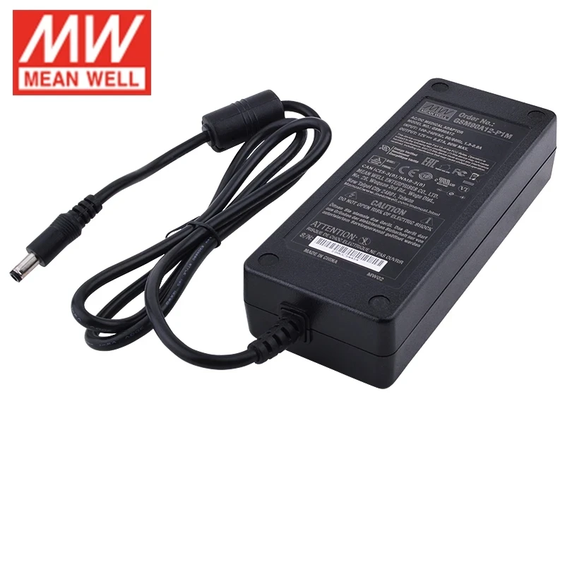 MEAN WELL GSM90A12-P1M GSM90A15-P1M GSM90A19-P1M GSM90A24-P1M  GSM90A48-P1M Medical Adapter Level  Adaptor Power Supply