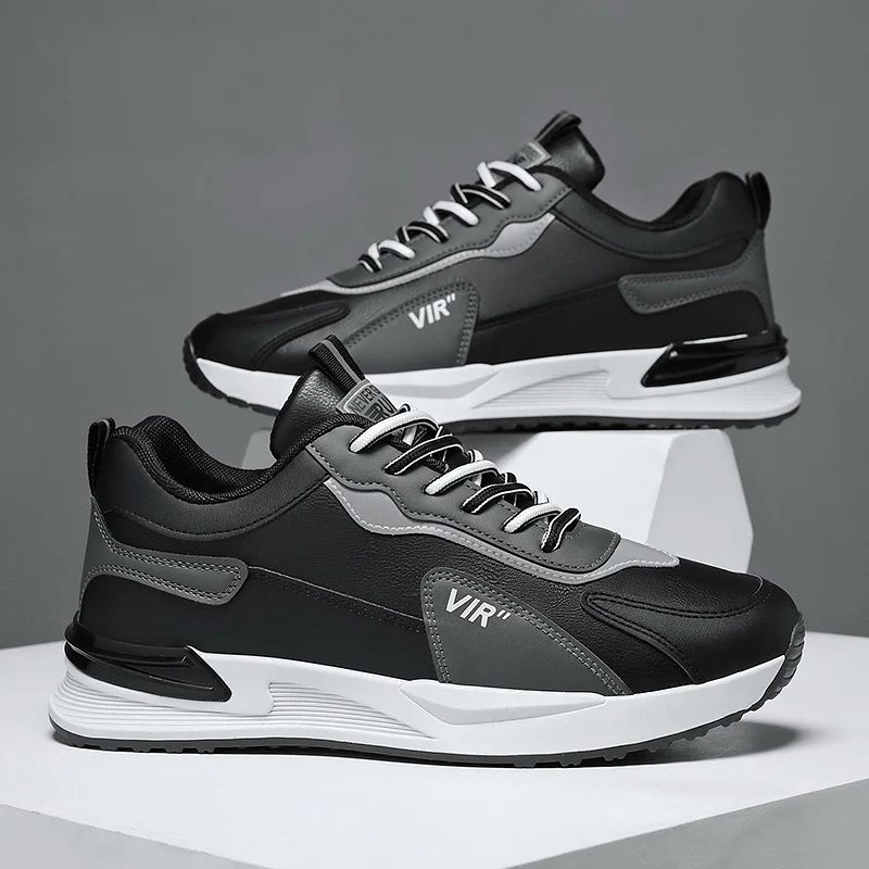 

Men's sneakers four seasons breathable soft sole comfort outdoor casual running shoes fashion students light speed sports shoes
