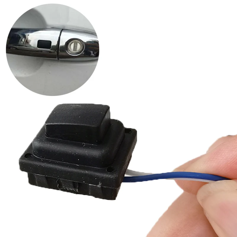 Front Door Chrome Exterior Door Handle Small Button Switch 82661d3710 For Hyundai Tucson 2017