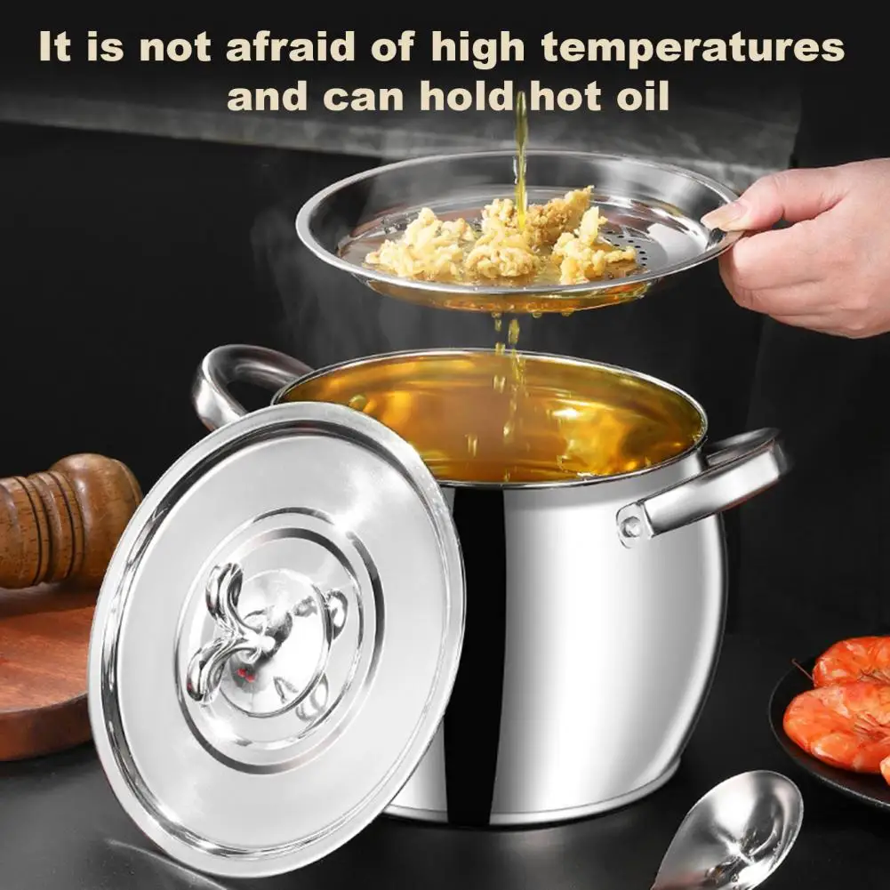 

Kitchen Grease Keeper Stainless Steel Bacon Grease Container with Built-in Filter Removable Strainer Capacity Oil for Cooking