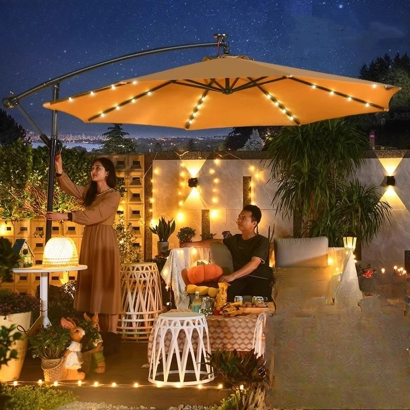 

Outdoor Parasol Garden Banana Umbrella Solar Umbrella Outdoor Villa Garden Leisure Small Roman Umbrella