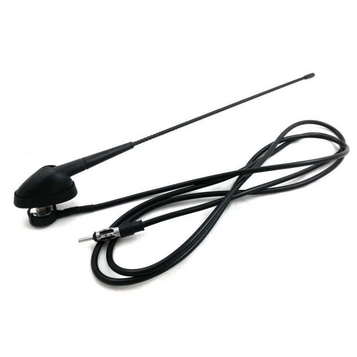 Antena de techo de base cuadrada de 17 pulgadas y soporte con cableado para Peugeot 106 205 206 306 307 309 406 806