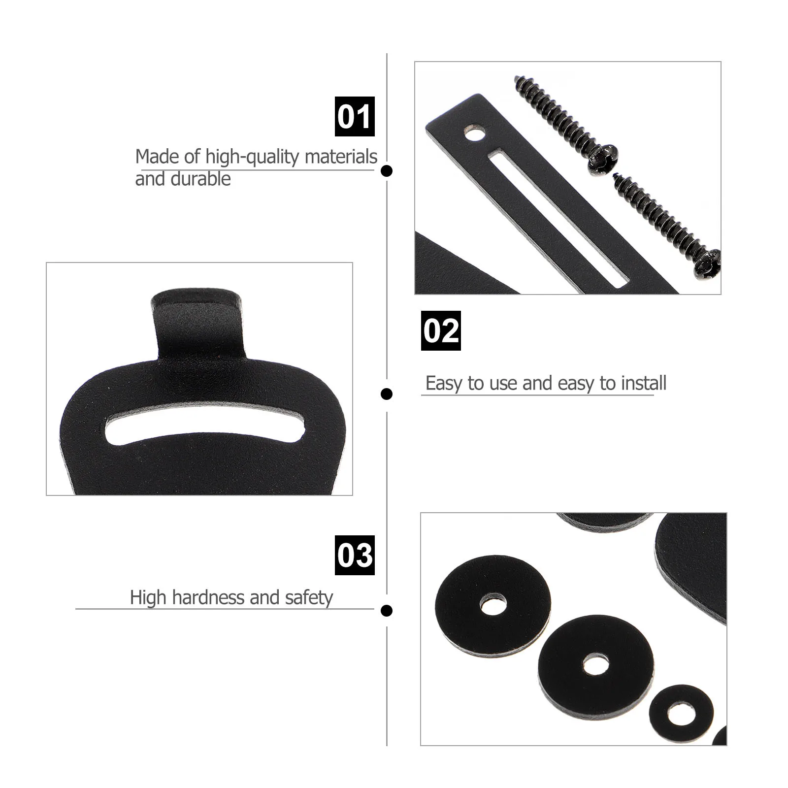 

1 set 1 Set Wooden Sliding Lock Premium Barn Door Latch For Secure Indoor Closet Privacy Durable Sliding Door Accessory