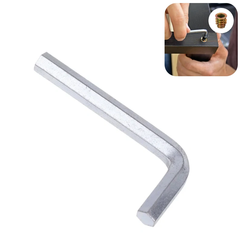 

12mm Allen Key Hex Wrench Steel Plated Hexagonal Key L-type Wrench Hexagon Screwdriver Repair Tools Hand Manual Tools