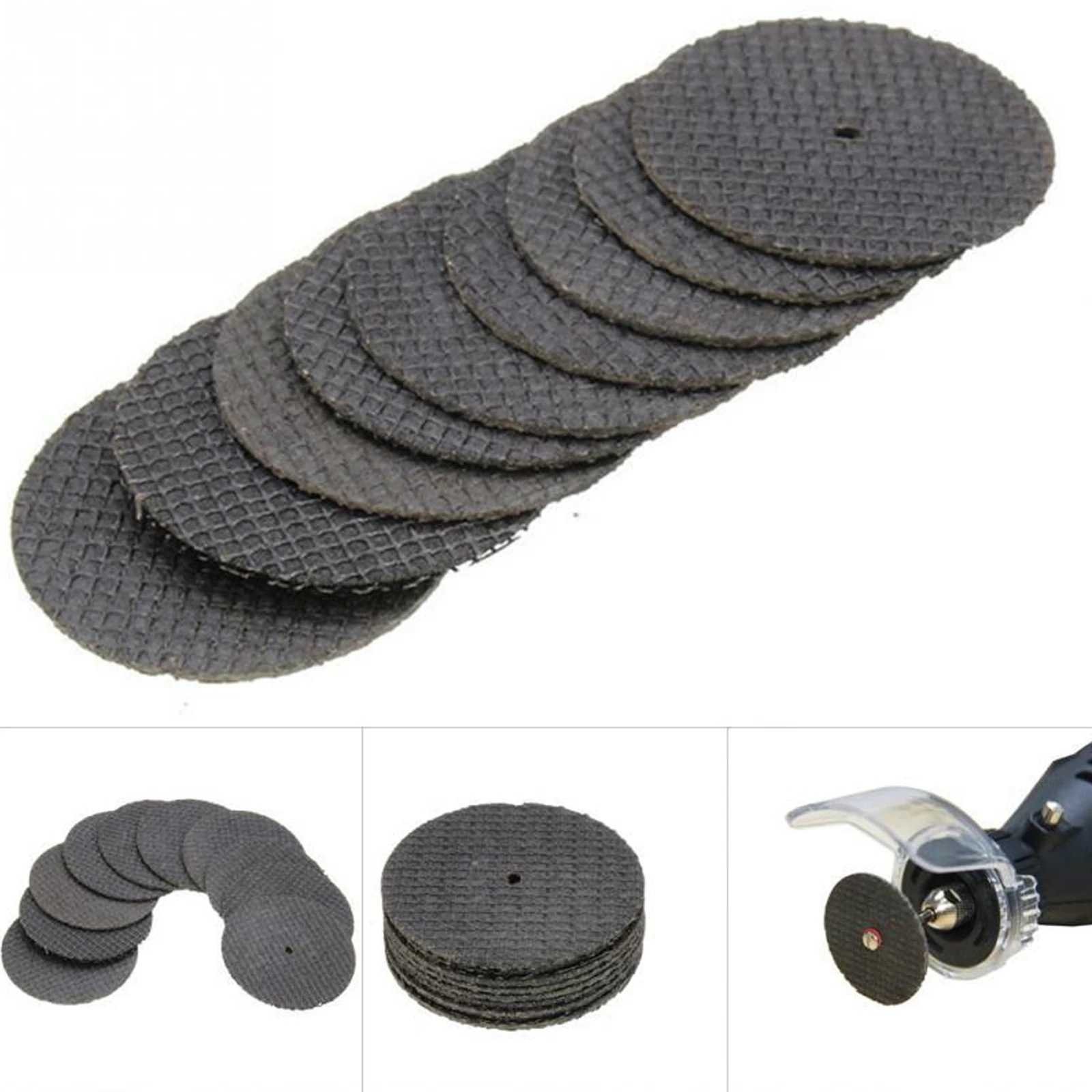 CMCP disco da taglio in metallo da 101 pezzi per smerigliatrice Dremel lama per sega circolare per utensili rotanti con disco da taglio abrasivo mandrini
