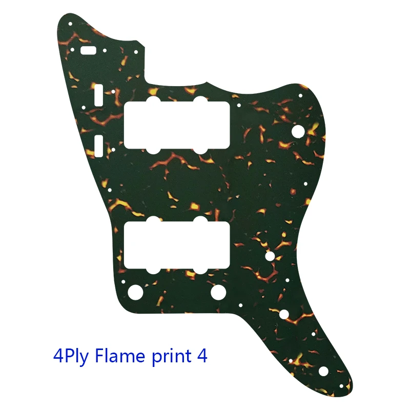 Pleroo Custom Guitar Pickgaurd -For US Fender Squier Vintage Modified Jazzmaster Guitar Pickguard Cratch Plate,Multicolor Choice