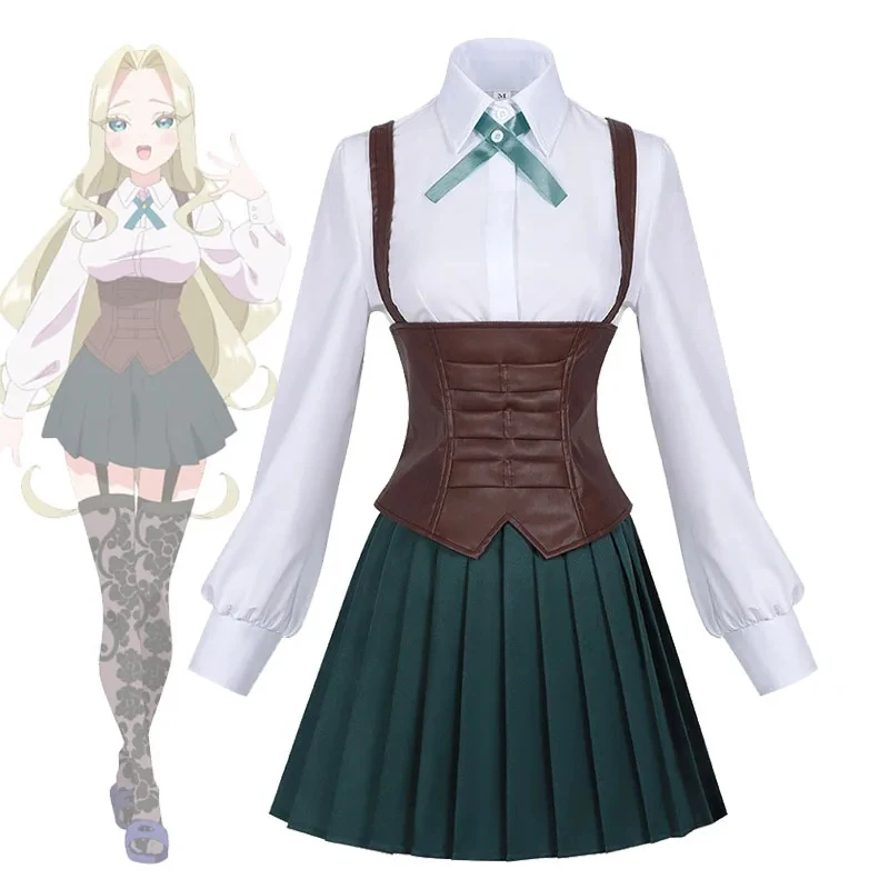 

Anime Utsukushisugi Cosplay Costume The 100 Girlfriends Who Really Love You Mimimi's JK Uniform Skirts Halloween Pa gf;.9
