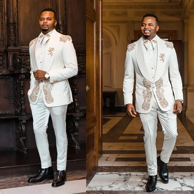 Formal Wedding Outfits Men Wedding Party Outfits Men Outfit Jacket pants 2023 Aliexpress