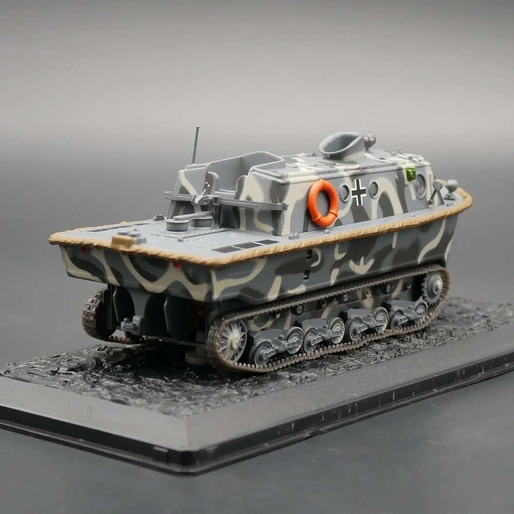 

Die cast 1:72 Scale World War II German amphibious armored tank tank tank alloy military model Toy Simulation Model Men's Gift