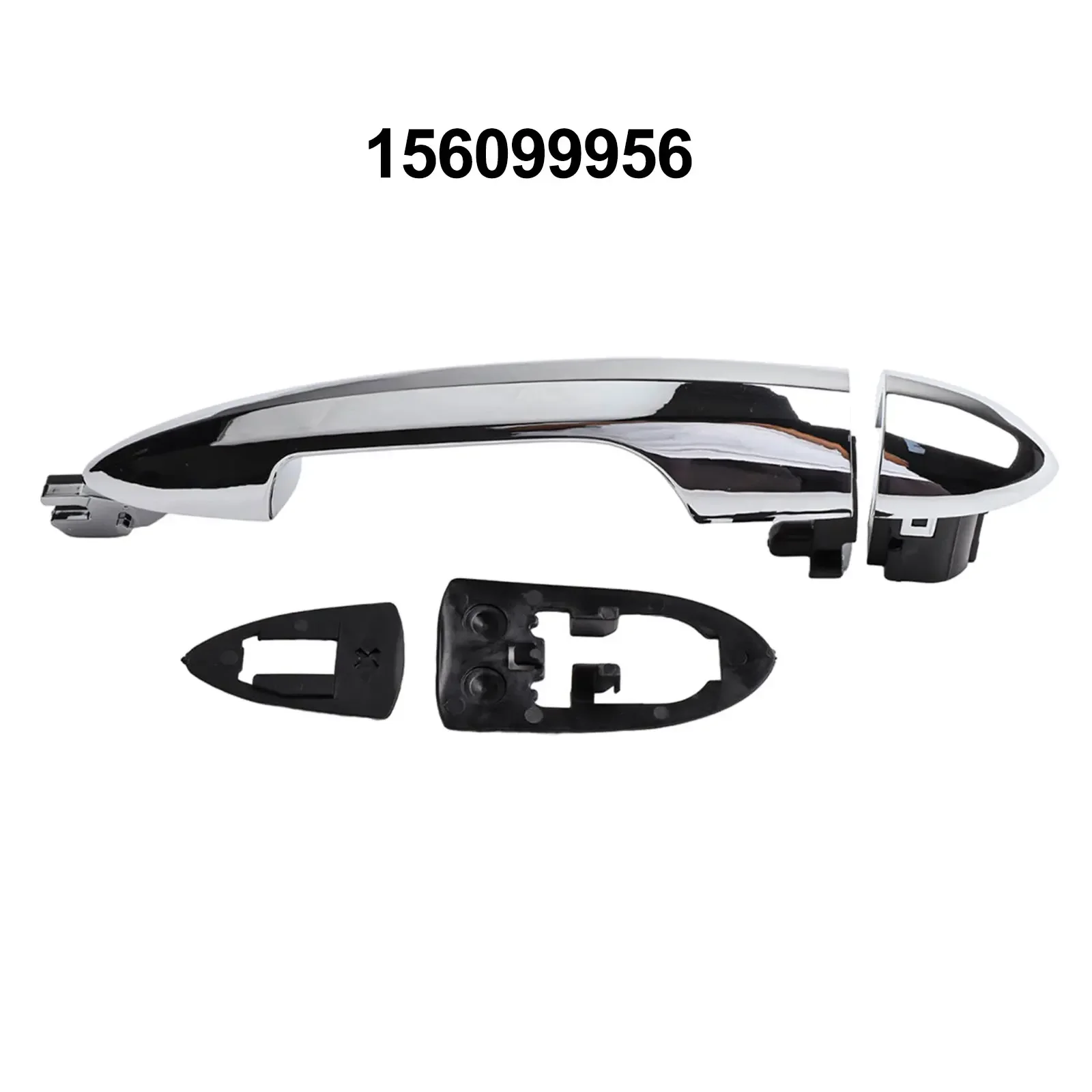 Car Exterior Door Handle Without Hole For AlfaRomeo For Giulietta 2010-2020 For Mito 156099956 ABS Vehicles Accessories