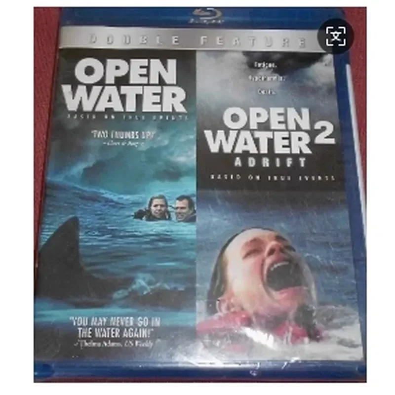 

BD Blu-ray Disc Thriller Open Water 1 2 3 Movies 3 Disc Box
