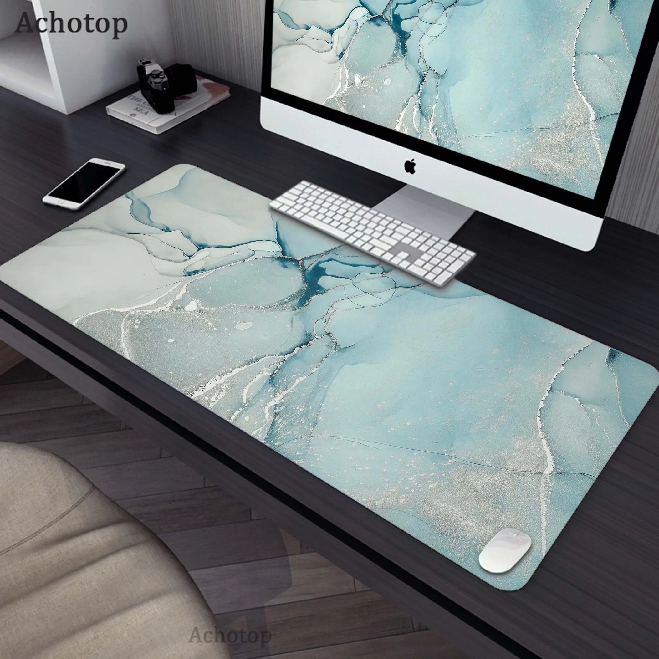 

Gaming Mousepad Pc Marble Pattern XXL Mouse Pads Mousemat Non-slip Rubber Pads Big Desk Mat Keyboard Pads Gamer Desk Mat