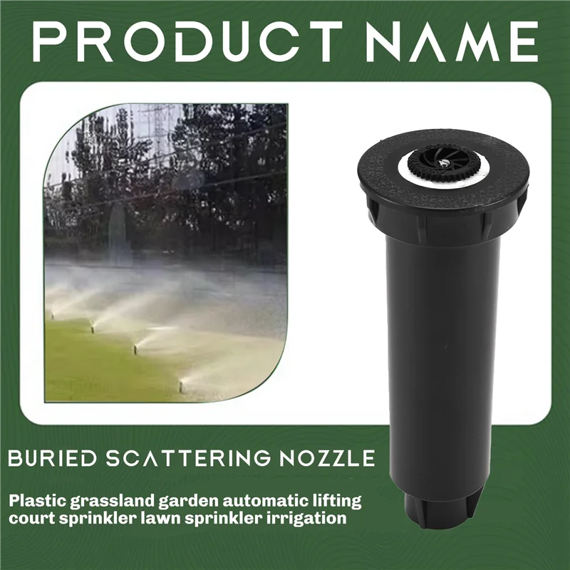 

【Party-Decoration】32Pcs Professional -Up Sprinkler Adjustable Spraying Distance In 3- 6M For Grassland/Garden/Lawn Sprinkler