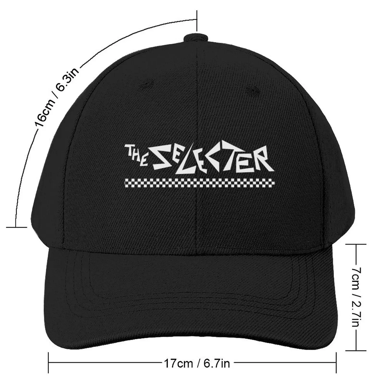 The Selecter Logo Tee Baseball Cap Rave Golf Men Caps Women's