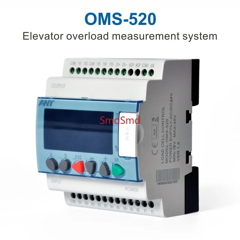 OMS-520 voltage and current analog output 0-10V  intelligent digital electronic elevator load weighting controller