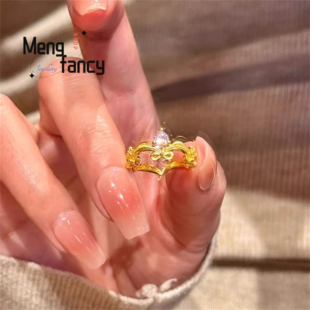 

Princess Bow Ring Unique Simple Light Luxury Versatile And Sweet Girl's Heart Fashion Jewelry Exquisite Elegant Best Selling