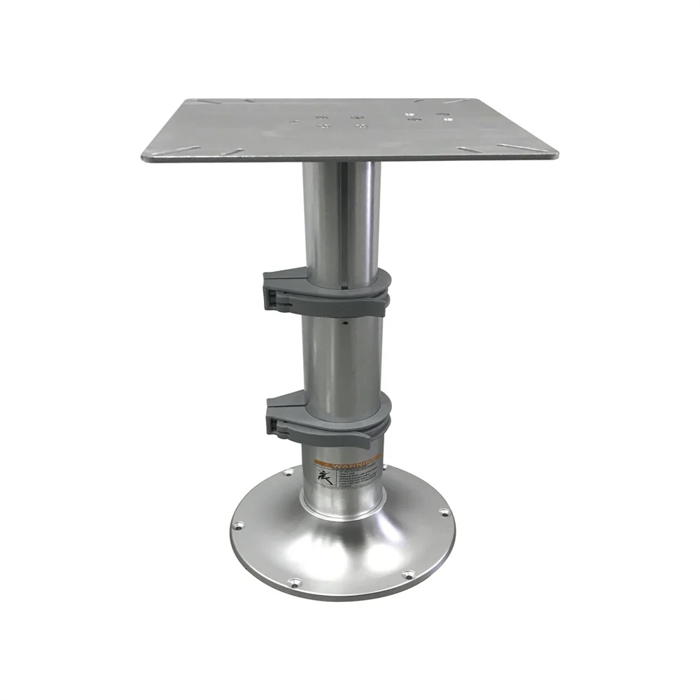 Aluminum Heavy Duty Gas Powered 3 Stage Table Pedestal 335-685mm Marine Boat RV