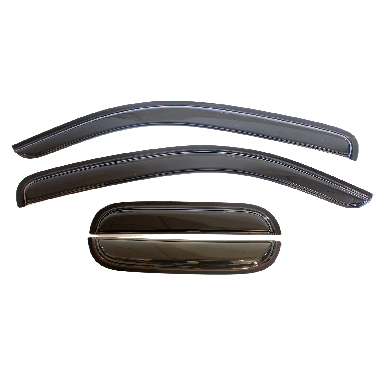 

Дефлекторы окон для Toyota Tacoma 05-15 (Extended Cab), ветровики, защита от дождя