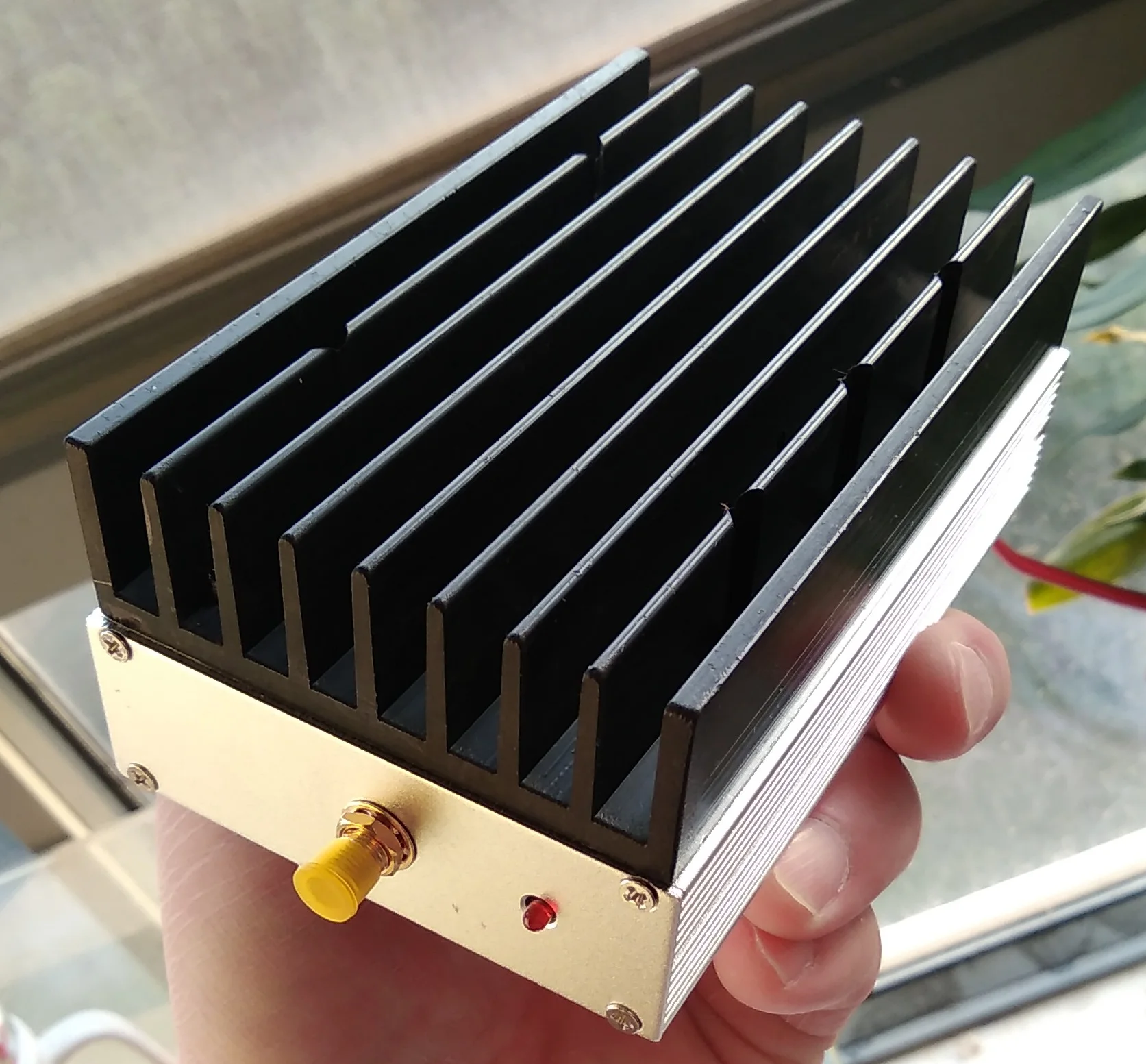 45W UHF 400M-470MHZ RF Power Amplifier For Walkie Talkie Digital DMR DPMR P25 C4FM SFK and Analog Signal
