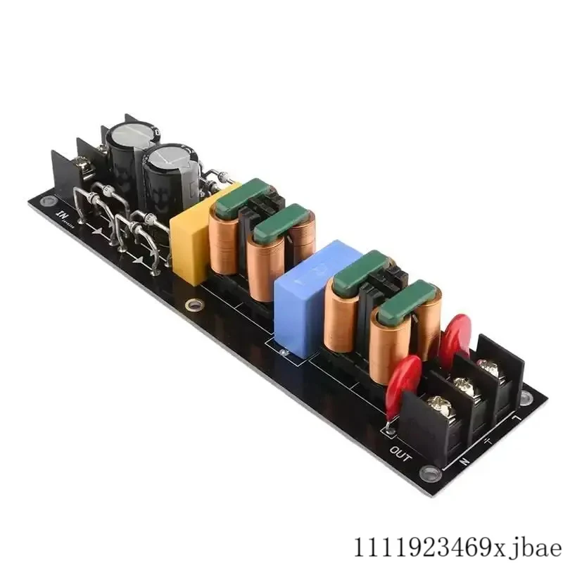 AC110/220V 15A EMI High Frequency Filter for Audio Speakers Amplifiers Preamplifier Noise Reduction Power Filter Module