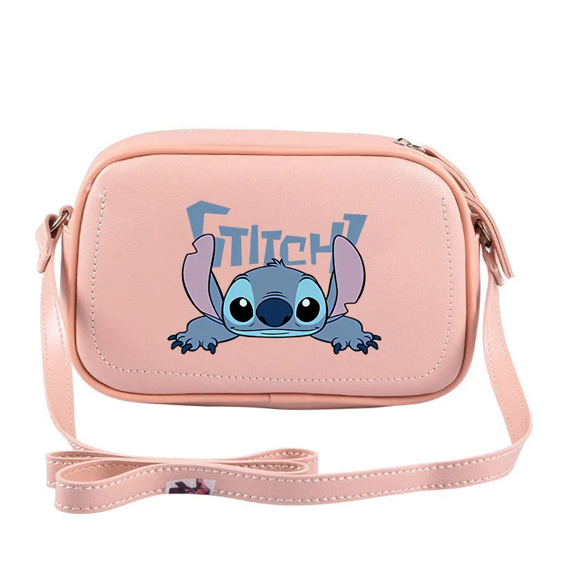 Disney Stitch torby na ramię damskie modne torby Crossbody o dużej pojemności Casual Cartoon Ravel torba na zakupy torebki kobiece torebki