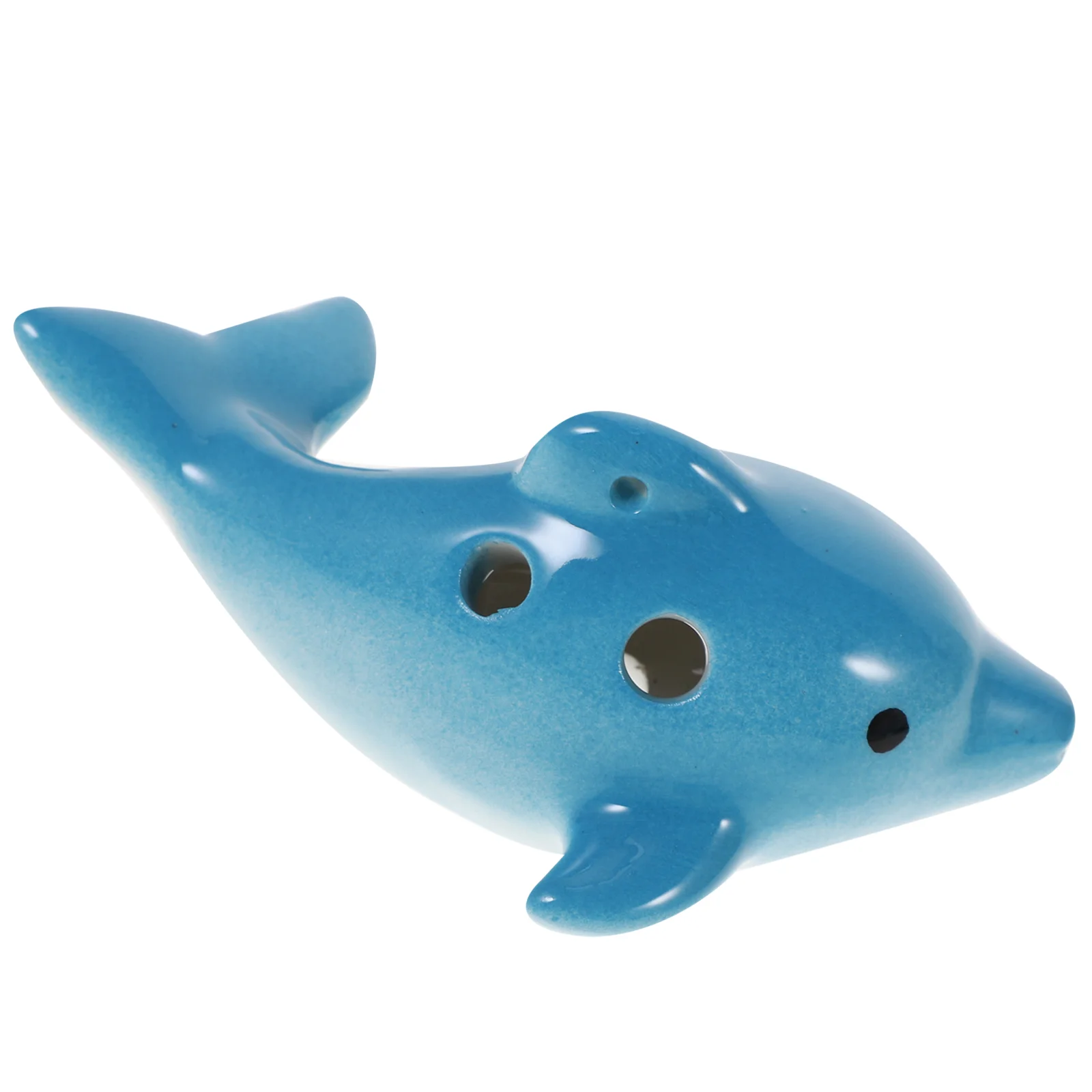 

Childrens Toys Ocarina 6 Hole Ceramic Classical Kids Instrument Sky-blue Small 6-hole Student