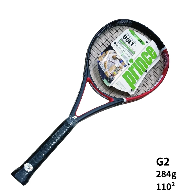 Prince BOL 110 ESP Shockproof Carbon Fiber Tennis Racquet Light-Weight Fast Control Intermediate Players