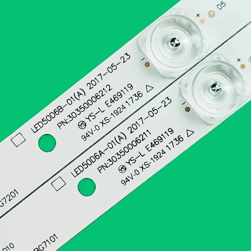 Led Strip Voor LED50D6A-01(A) LED50D6B-01(A) Kivi 50 K 30G 50 K 30S 50ur50gr Haier Le50a7100a Ls50al88a72 50df49-t2 V500DJ6-QE1