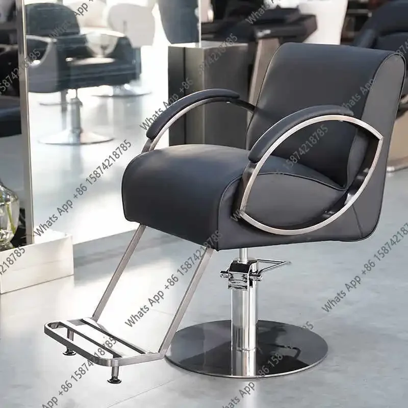 Yt Barber Shop Chair Reclining Hair Cutting Stool Special Perm And Dyeing Hair Cutting Chair Hair Shop Chair