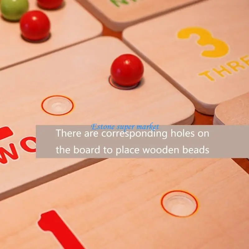 090B Học Số Học Clip Hạt Đồ Chơi Toán Học Nhận Thức Đồ Chơi Giáo Dục Cho Trẻ