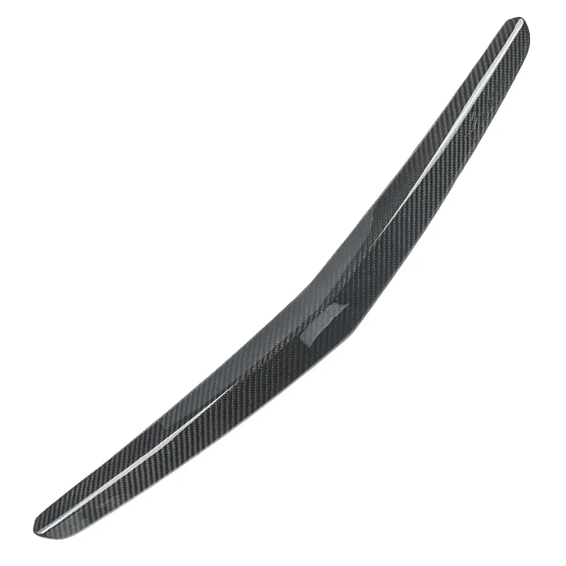 Car Exterior Accessories Real Carbon Fibre Trunk Trim Cover For Cadillac ATS ATSL ATSV