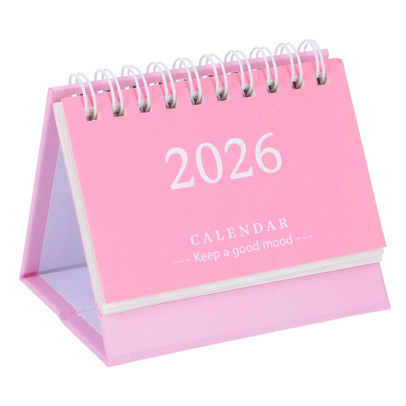 

2026 Daily Desktop Calendar Small Standing Flip Planner Thick Paper Ink Resistant Monthly Schedule Organizer Minimalist