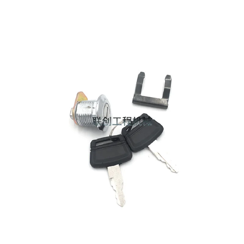 For Hitachi 60 70 120 200 210 240 330Side door lock hydraulic pump side door lock cylinder door lock Excavator Parts