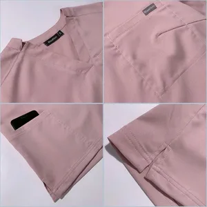 مجموعة الزي الطبي لغرفة العمليات ، مقشرات العمل في المستشفى ، المستلزمات الطبية ، بدلة جراحة الأسنان الممرضة ، ملابس العمل بالجملة أفضل 8 زي تمريض للمبيعات - رقم 3