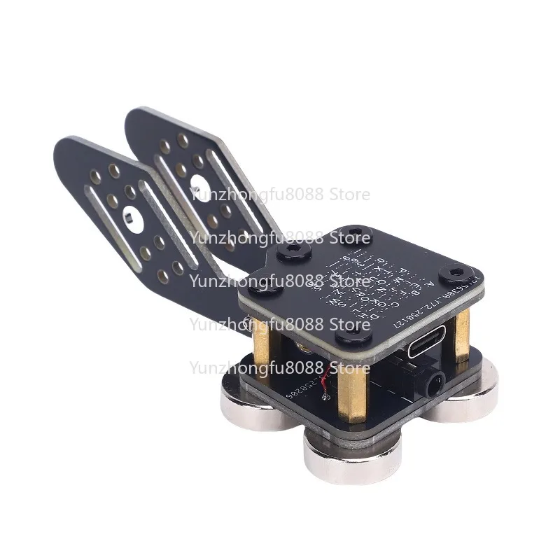 

Мини-CW Keyer, автоматический тренажер, печатная плата, 4 основания магнита Nd, двойной весло, автоматический ключ с азбукой Морзе