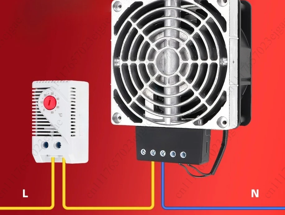 Industrial Fan Heater Cast Aluminum Heating Core Cabinet Anti-freezing Constant Temperature Dehumidification Heater
