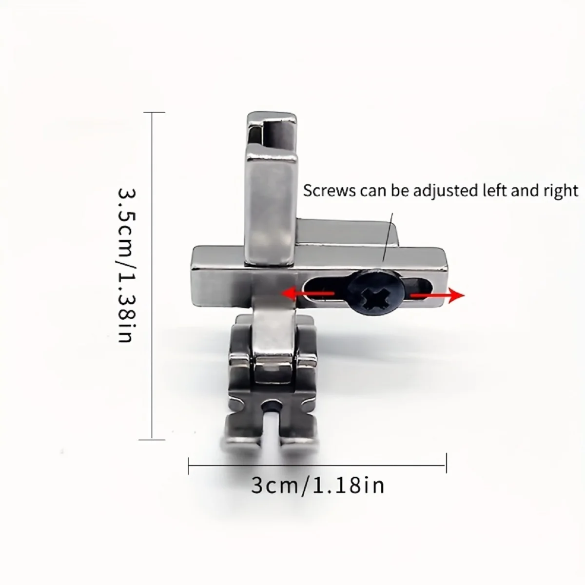 1pcs computer flat sewing machine universal new T 3 universal presser foot adjustable left and right side presser foot t