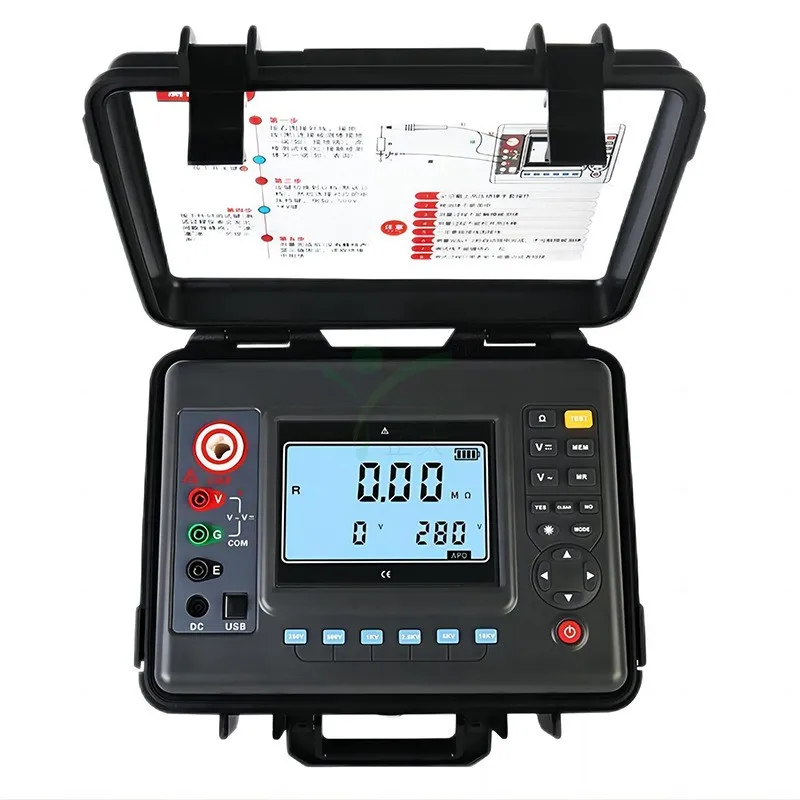 

Upgraded version ES3035E High Voltage Digital Insulation Resistance Tester Meter