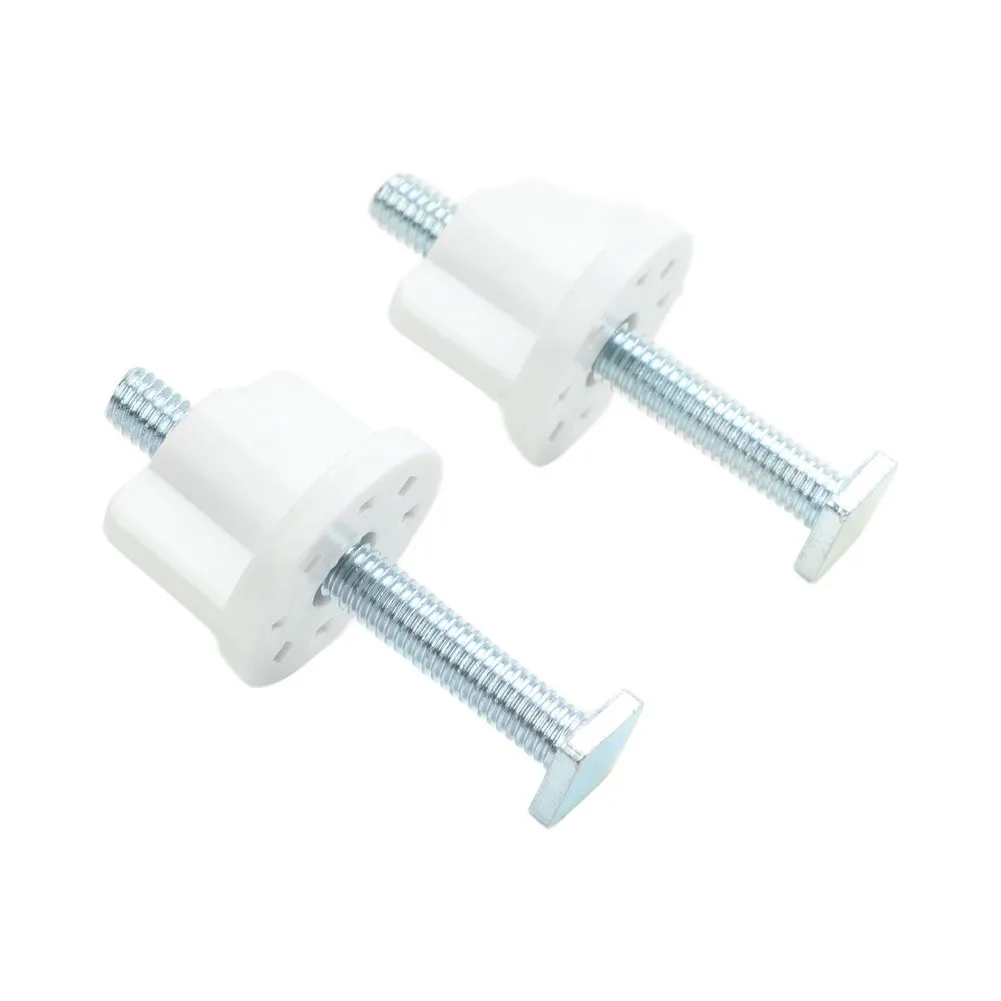 Toilet Lid Fixing Screws Stainless Steel 2pcs for K 3566T U Model Featuring Secure Fit and Noise Dampening Nut