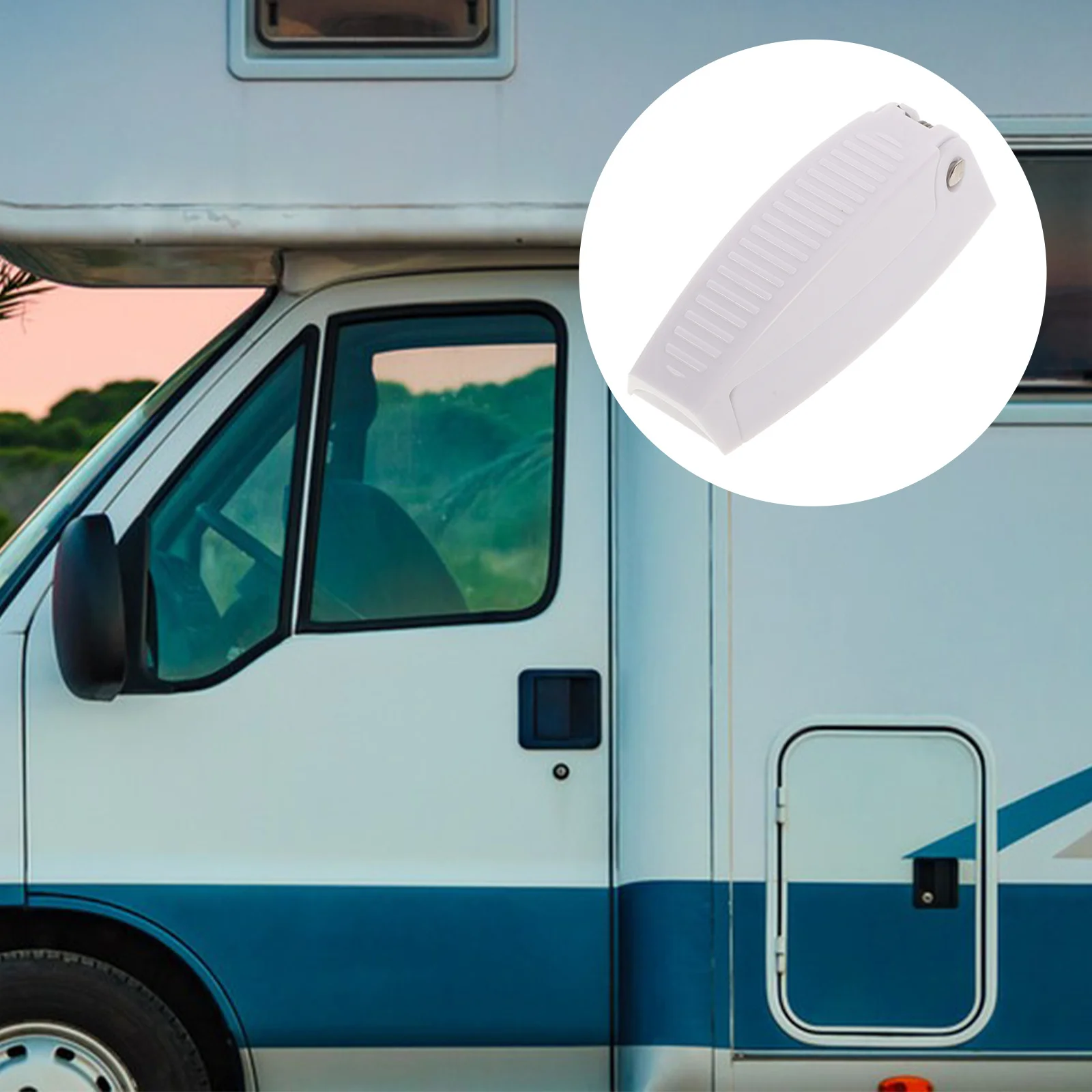 

1 шт. Зажим-держатель из нержавеющей стали для двери автодома, прицепа, кемпера, прочный фиксатор для багажной двери автодома